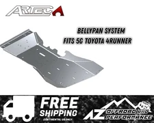 ARTEC Industries Aluminum Bellypan Lower Skid Plate Kit for 14-Up Toyota 4Runner