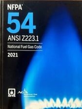 NFPA 54 ANSI Z223.1 National Fuel Gas Code 20...