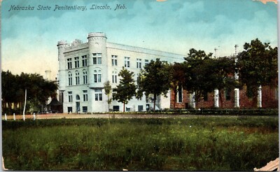 Lincoln, Nebraska NE Nebraska State Penitentiary Antique Postcard