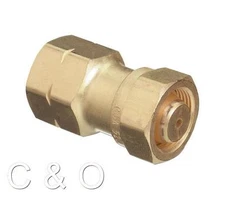 WESTERN # 317 ACETYLENE ADAPTOR CGA-520 TO CGA-510 B TANK to POL REGULATOR