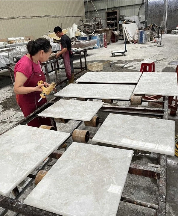 Taj Mahal Quartzite Countertop slab/Small kitchen counter/Average kitchen Island - Image 4 of 4