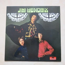 THE JIMI HENDRIX EXPERIENCE Are You Experienced UK vinyl LP Polydor EX