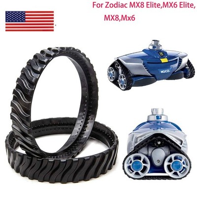 2PCS R0526100 Tire Wheel For Zodiac Baracuda Pool Cleaner MX8 MX6 Elite AXV408P