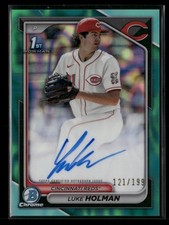 2024 Bowman Draft Auto #CPA-LH Luke Holman Cincinnati Reds /199