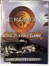 Serenity RPG  Game Masters Screen  and Maps Charts Reference VERY GOOD Weiss 