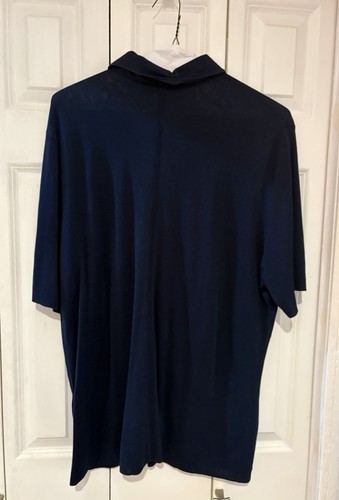 Rag & Bone Navy Banks Double Faced Dalton Shirt Men’s XL - Picture 2 of 3