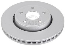 2x A.B.S. Disque de frein Avant pour JEEP GRAND CHEROKEE IV (WK, WK2) 330mm