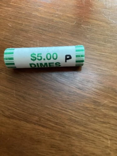 2026 P SemiQ Uncirculated Dime $5 Roll 50 Coins - IN HAND