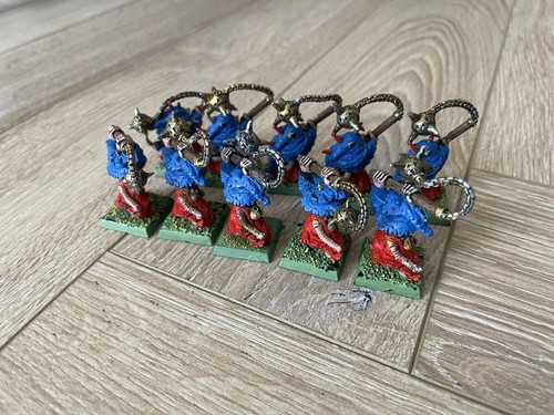Warhammer Fantasy 10x Skaven Plague Censer Bearer Metal Games Workshop 1993 - Picture 10 of 13