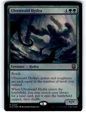 Commander: Modern Horizons 3 #250 Ulvenwald Hydra (Ripple Foil) Foil