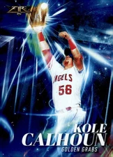 2017 Topps Fire #GG-3 Kole Calhoun Golden Grabs