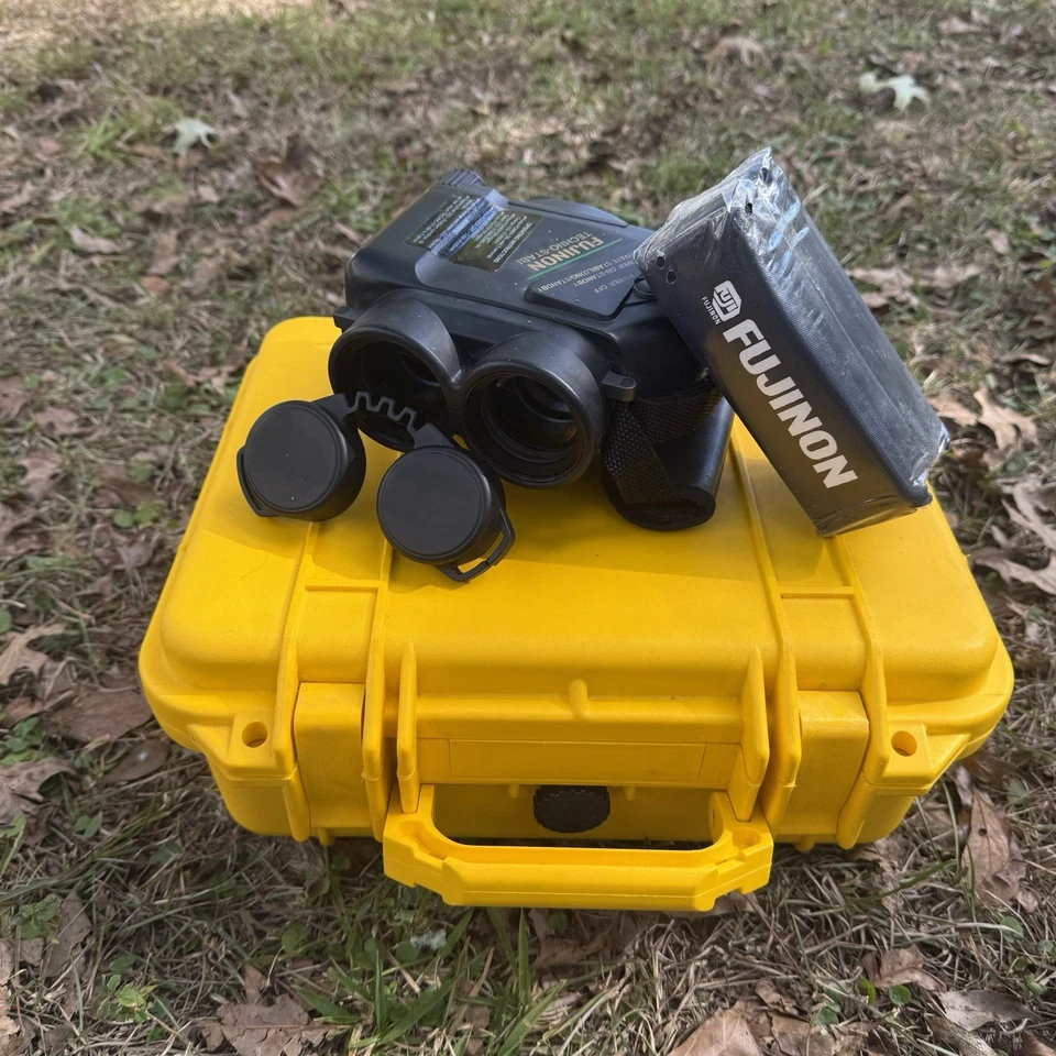 Бинокль Fujinon Techno Stabi 14x40 стабилизированное изображение с чехлом Fuji Япония чтение - Изображение 2 из 4
