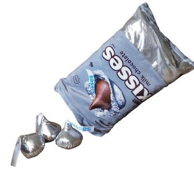 iscream Hershey's Chocolate Kisses 16'' x 13'' Pillow Set with Mini Kiss Plush