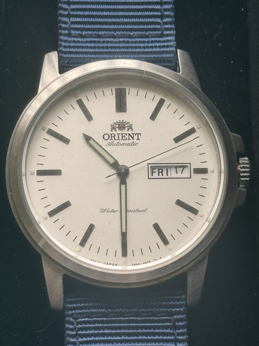 オリエント　F692-UAF0 ORIENT F692-UAF0 Automatic day date Men's wristwatch 41.5mm