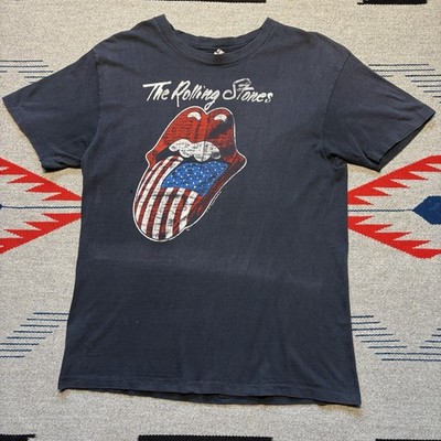 ORIGINAL Vintage 1981 Rolling Stones North America Tour Men's L T