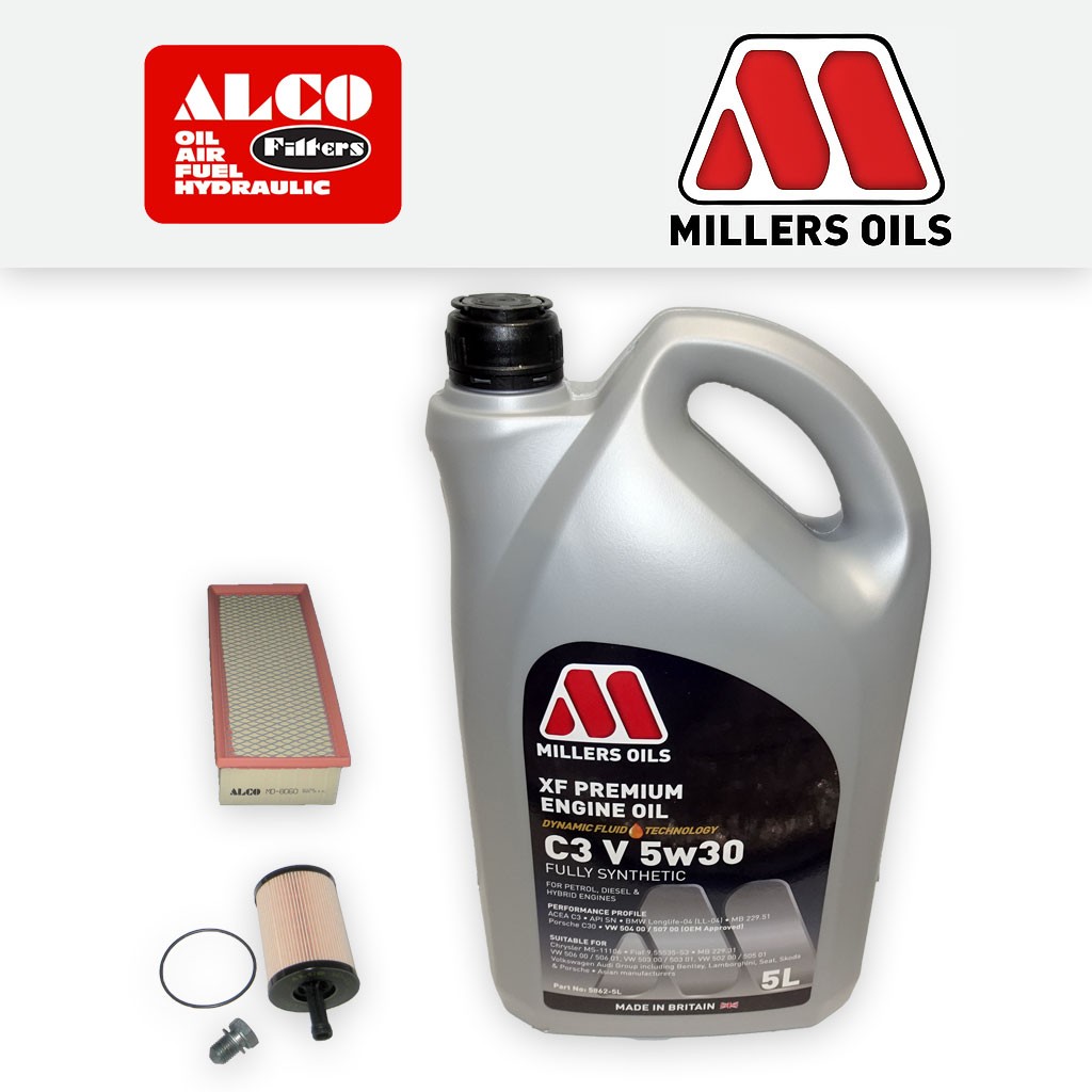 SERVICE KIT for SEAT ALTEA 5P 1.9 2.0 TDI OIL AIR FILTERS +XF C3 OIL (2004-2011)