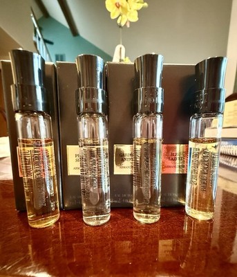 4x Giorgio Armani Prive EDP Samples Rouge Malachite Bleu Lazuli Pivoine Suzhou