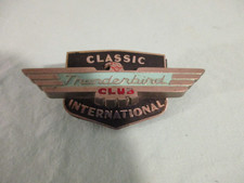 Vintage Ford Thunderbird Club Classic International Grill Badge Emblem 1955 56