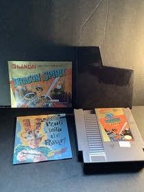 Dragon Spirit The New Legend NES Game (Nintendo 1990) Complete Untested