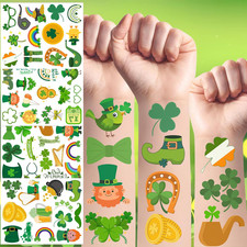 St Patricks Temporary Tattoos St Patricks Day Decorations St Patricks Party Favo