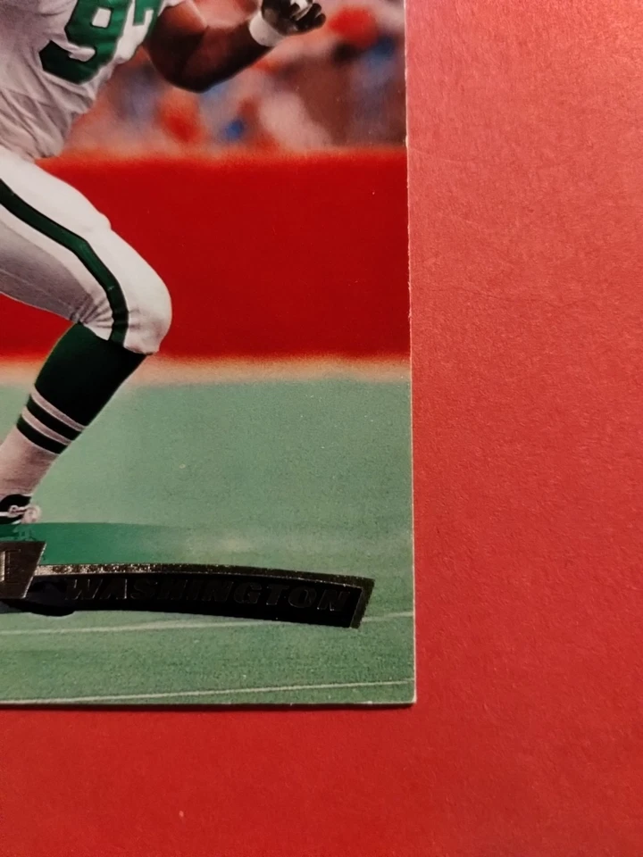 1996 Topps Stadium Club - Marvin Washington #35 Jets - Image 4 of 4