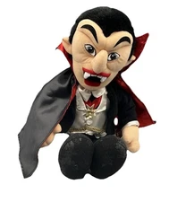 1999 CVS Dracula Vampire Universal Studios Stuffins 15” plush Has Shoe Material
