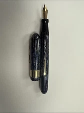 Vintage Opalescent Blue Conklin Fountain Pen