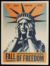 SHEPARD FAIREY It Can't Happen Here 2026 offset Lithograph SIGNED OBEY GIANT