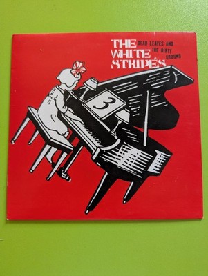 THE WHITE STRIPES Dead Leaves And The Dirty Ground UK 1ST PRESS VINYL 7'' XL148