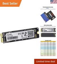Upgrade Your Mac with 256GB High-Speed NVMe SSD - Compatible with MacBook Models