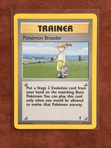 Pokémon TCG Trainer: Pokémon Breeder 102/110 Legendary Collection