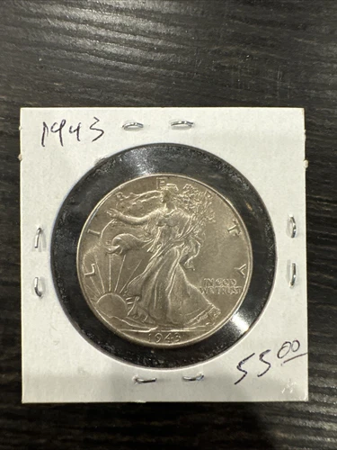 1943 Silver Walking Liberty Half Dollar AU Or Better