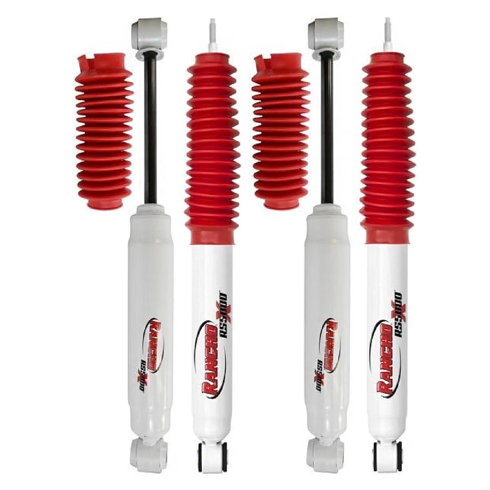 Rancho RS5000X Front & Rear Shocks Set for 86-95 Toyota 4Runner Pickup 1" Lift Foto 2 de 4