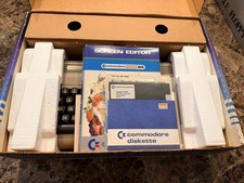Commodore 64 Computer w/ Box, Manuals, Floppy Disk- Matching Serial s