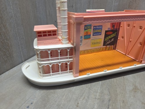 Vintage 1962 Remco Showboat Theater Playset Toy with Original Scenes & Box - Picture 14 of 21