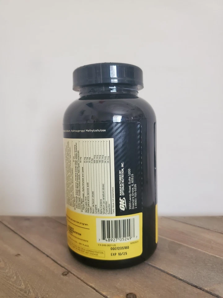 Optimum Nutrition Opti-Men Daily - Suplemento multivitamínico - ¡Nuevo!! Foto 2 de 4