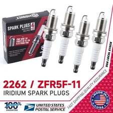 4-New For NGK Iridium Spark Plugs ZFR5F-11 #2262 for Honda Mazda Dodge Chrysler