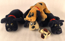 Tonka Pound Puppies Vintage 1980s lot of 4 1 mini