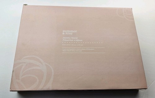 Expositor de soporte de joyería de verano y rosa - Imagen 4 de 4