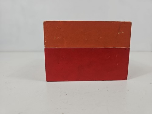 Retro 1960s LIFE Magazine Recipe Storage Box w/ Hinged Lid & Cards - Picture 6 of 6