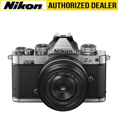 Nikon Z fc DX format Mirrorless Camera NIKKOR Z 28mm f/2.8 Lens SE Vlogger