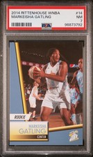 2014 Rittenhouse WNBA Markeisha Gatling Rookie PSA 7 Chicago Sky NC State