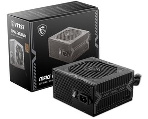 MSI MAG A650BN Netzteil 650W 80 Plus Bronze ATX 12V Single-Rail 120mm Lüfter