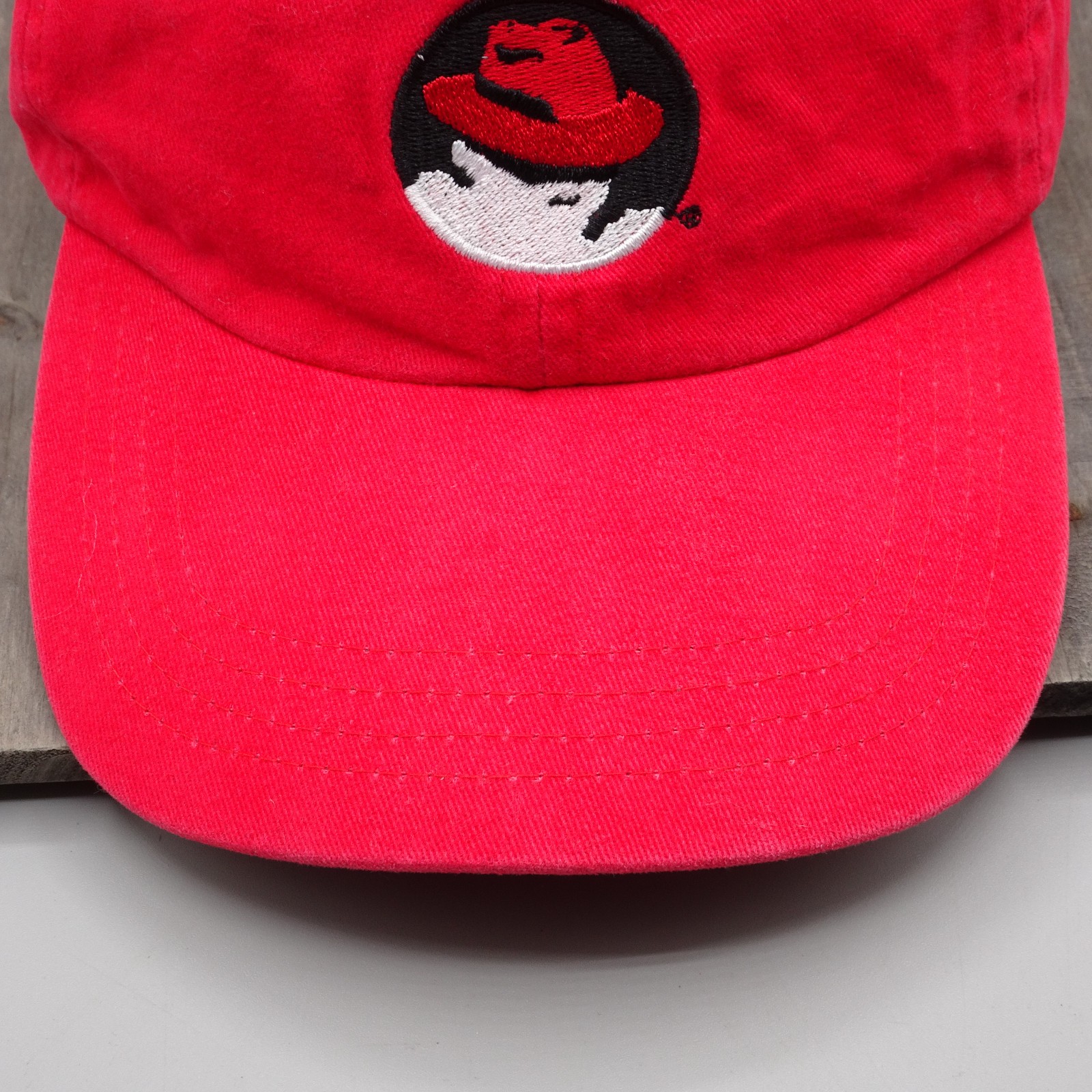 Vintage Redhat Linux Software Baseball Adjustable… - image 7