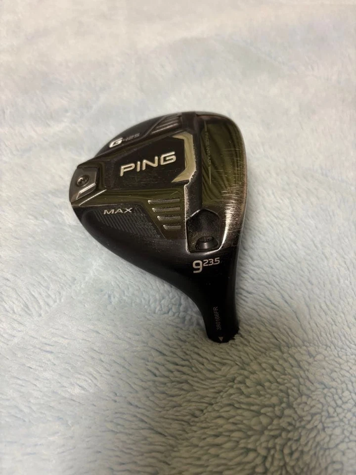 Ping G425 MAX 9W 23.5 Deg Fairway Wood Head with Cover Right Handed Used - Image 3 of 4
