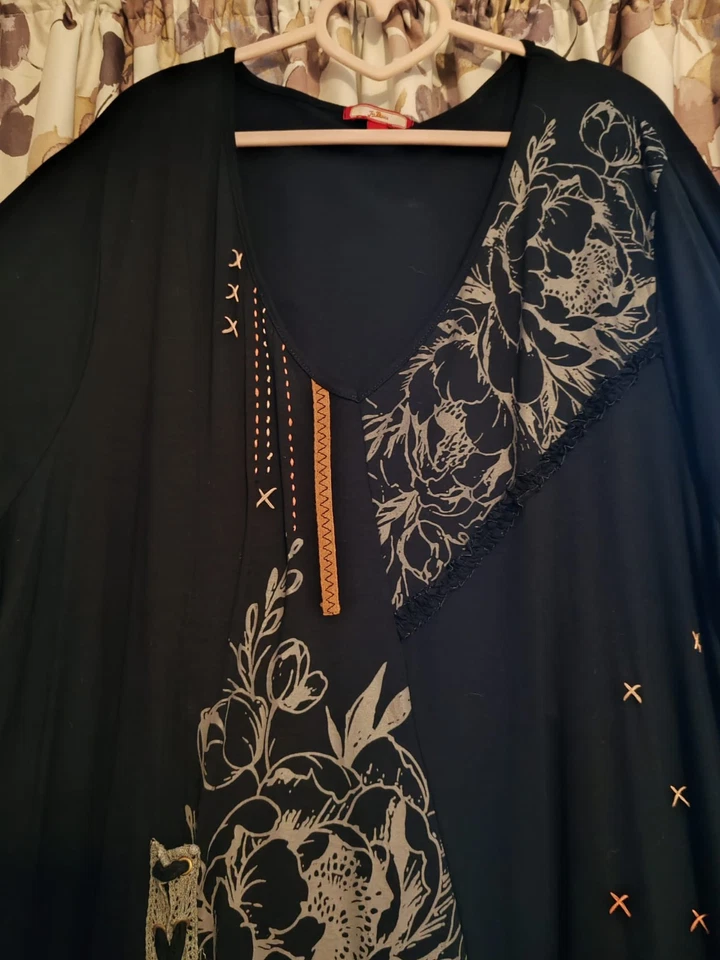 Joe Browns Longline Tunic Top Blouse Shirt UK 28 - Image 3 of 4