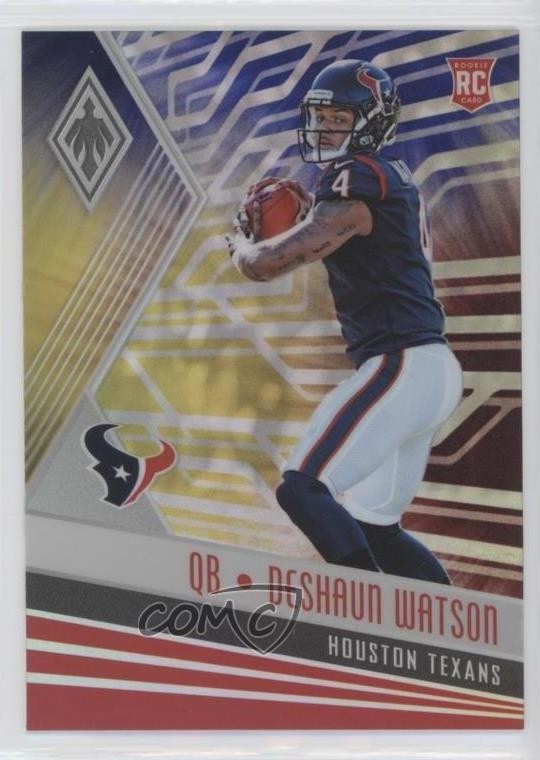 2017 Panini Phoenix Rookies Color Burst Deshaun Watson #101 Rookie RC 4f5