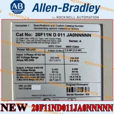 New NEW PLC 20F11ND011JA0NNNNN PowerFlex Air Cooled 753 AC Drive Free Ship