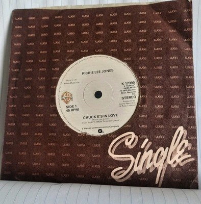 Rickie Lee Jones- Chuck e's in love 7 inch single