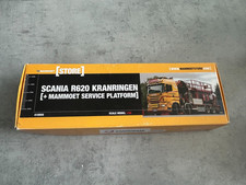 Tekno 1:50 Mammoet Scania R620 crane rings + Mammoet service platform wagon (1)
